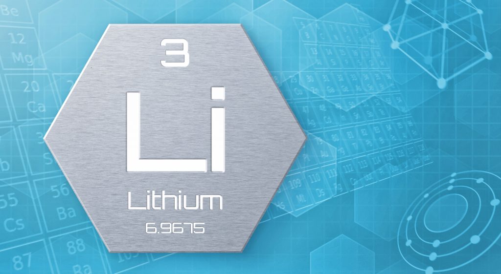 Chemical element of the periodic table - Lithium