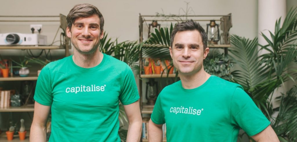 Capitalise CEO Paul Surtees and CPO Ollie Maitland