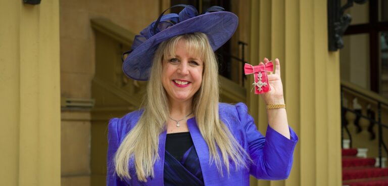 Denise O'Leary. Purpol Marketing receives MBE