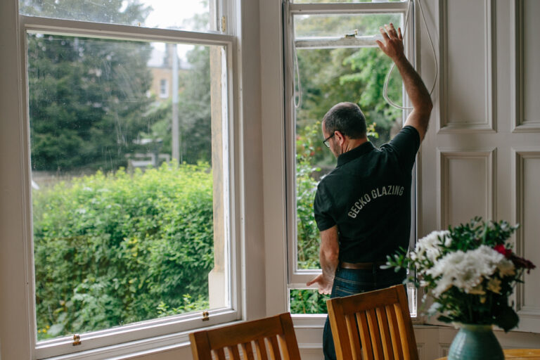 Gecko Glazing being fitted