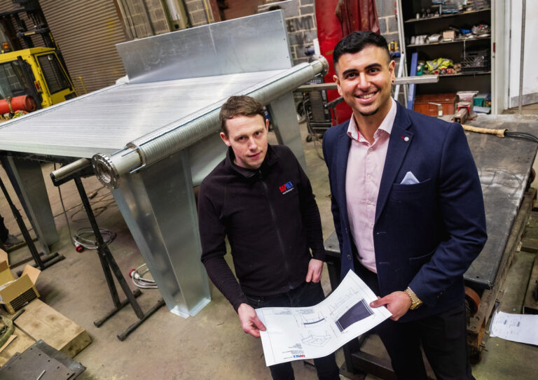 Gurinder Mandir Senior Business Lendin Manager with Finance For Enterprise with Luke Nelson Shareholder and Manager at Saphex Heat Exchangers Ltd