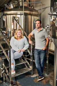 Husband and wife duo, Russ and Gemma Wakeham, set up their rum business in their home county of Devon in 2019.