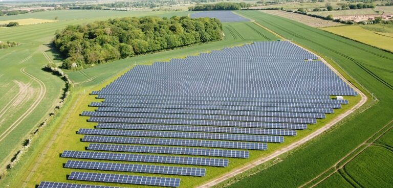 Small solar farm in East Midlands built by Ethical Power