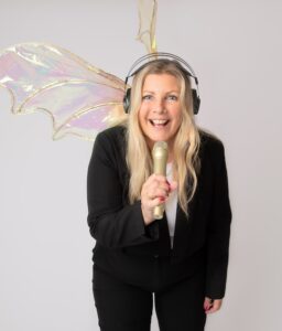 Kath Lord-Green, aka Your Fairy Podmother® of Voice It Podcast Agency.