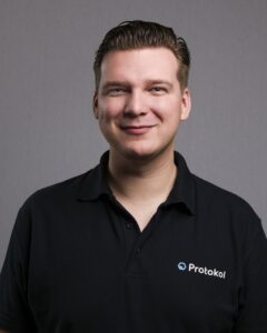 Lars Rensing, CEO of Web3 specialist Protokol, 