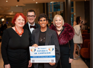 The GBExpo team with Fatima Whitbread