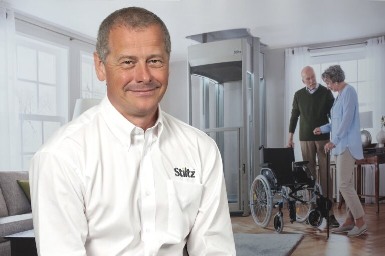 Mike Lord, CEO and Chairman of Stiltz Homelifts